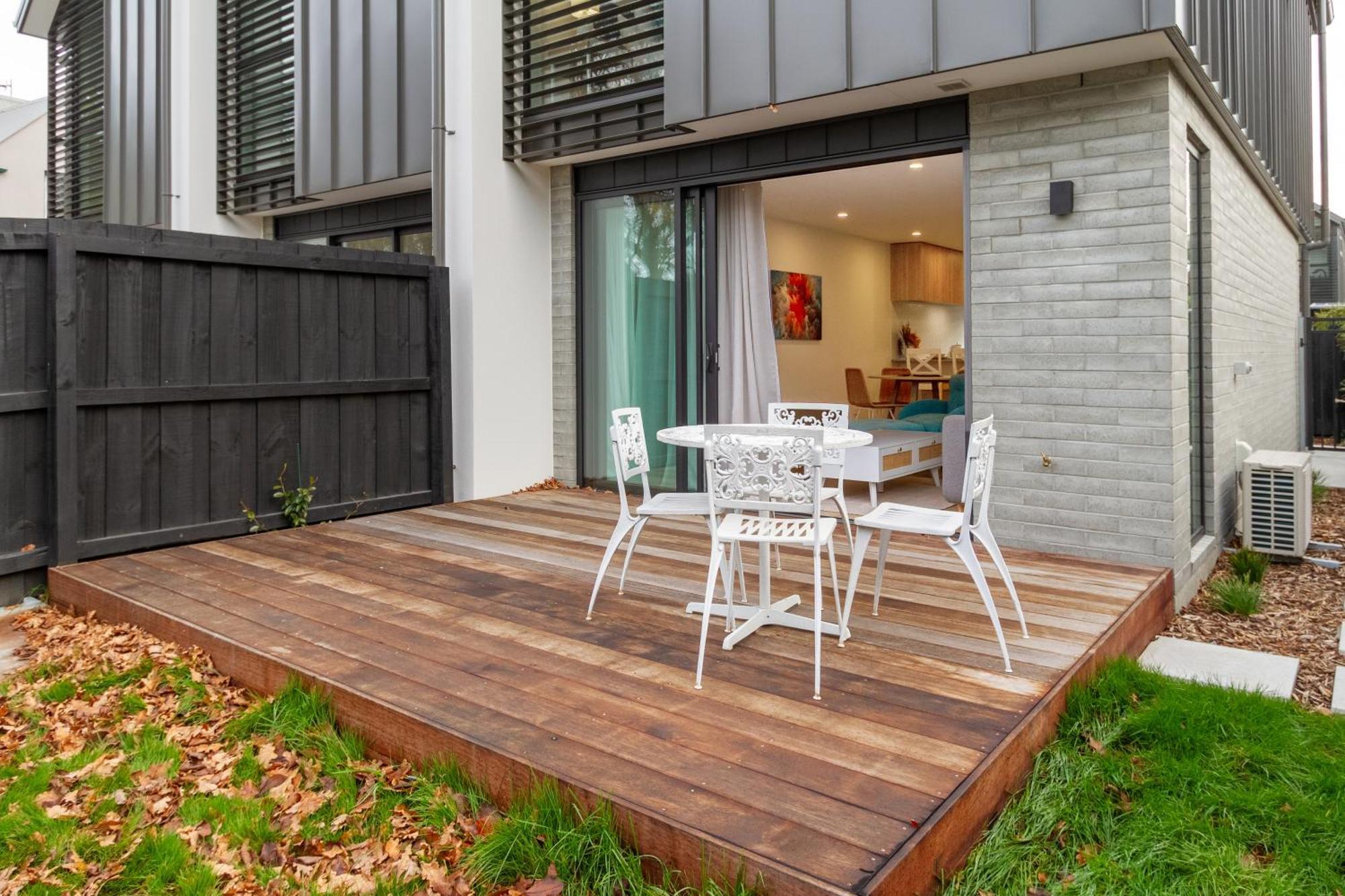 크라이스트처치 Modern 2 Bed 2 Bath Opposite Hagley Park 아파트 외부 사진