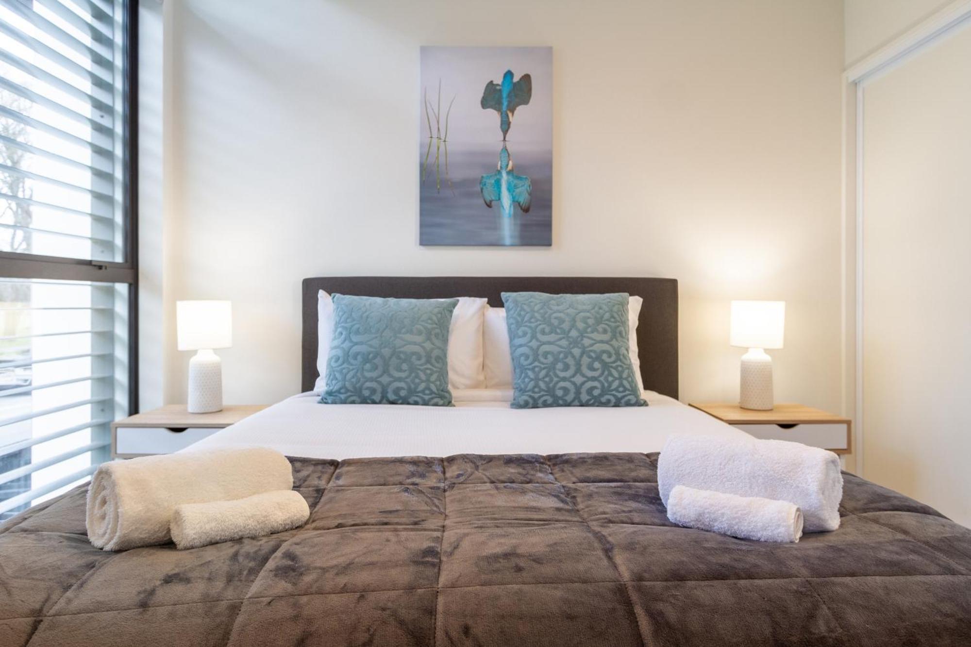 크라이스트처치 Modern 2 Bed 2 Bath Opposite Hagley Park 아파트 외부 사진