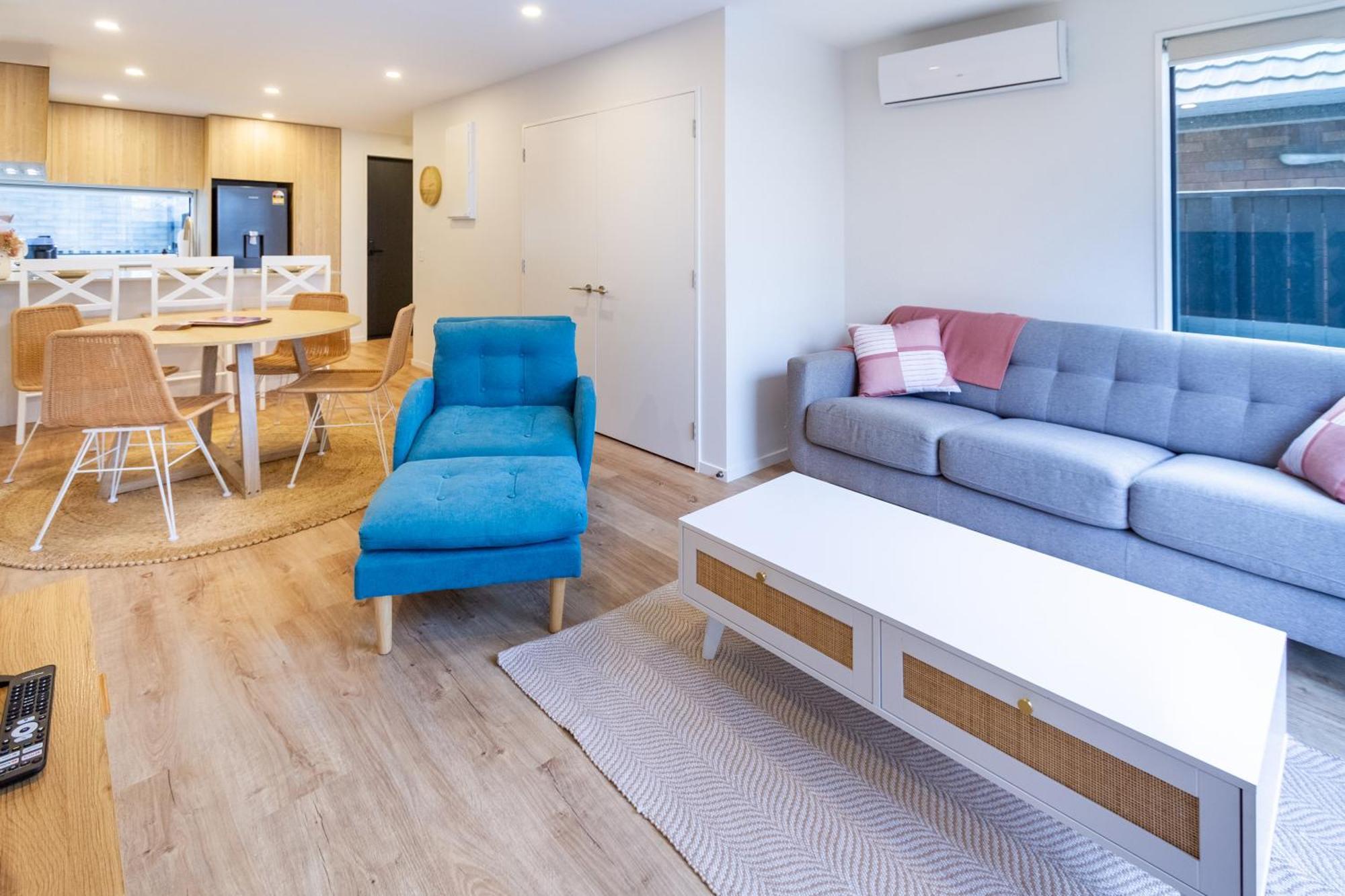 크라이스트처치 Modern 2 Bed 2 Bath Opposite Hagley Park 아파트 외부 사진